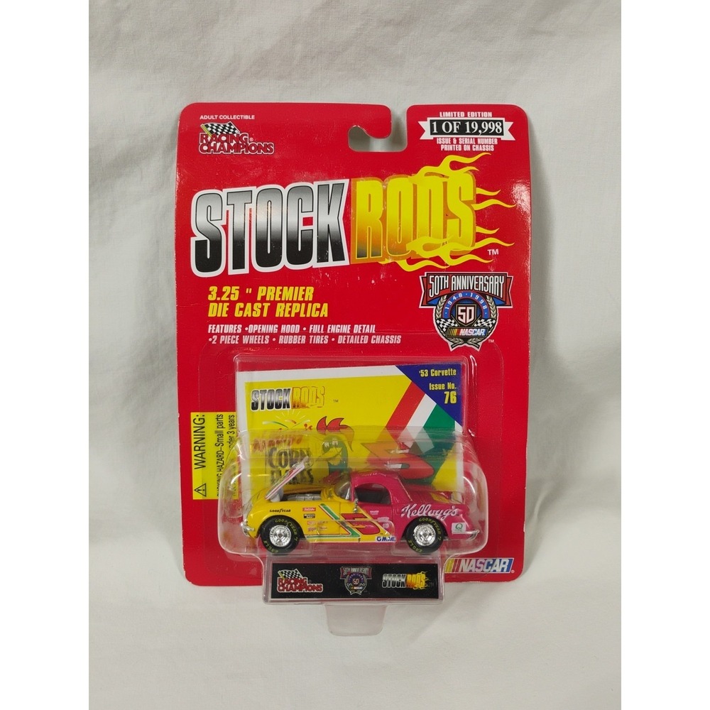 Stock Rods Nascar #76 Terry Labonte '53 Corvette #5 Kelloggs Corn Flakes Car